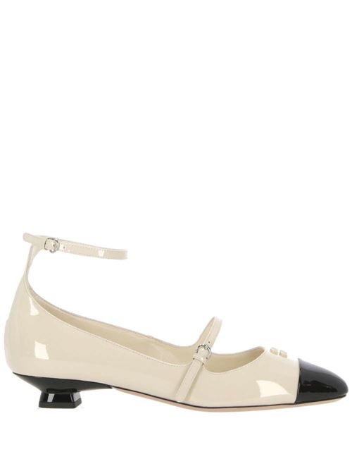 White&black pump Miu Miu | 5I079EF-02506EF0A72